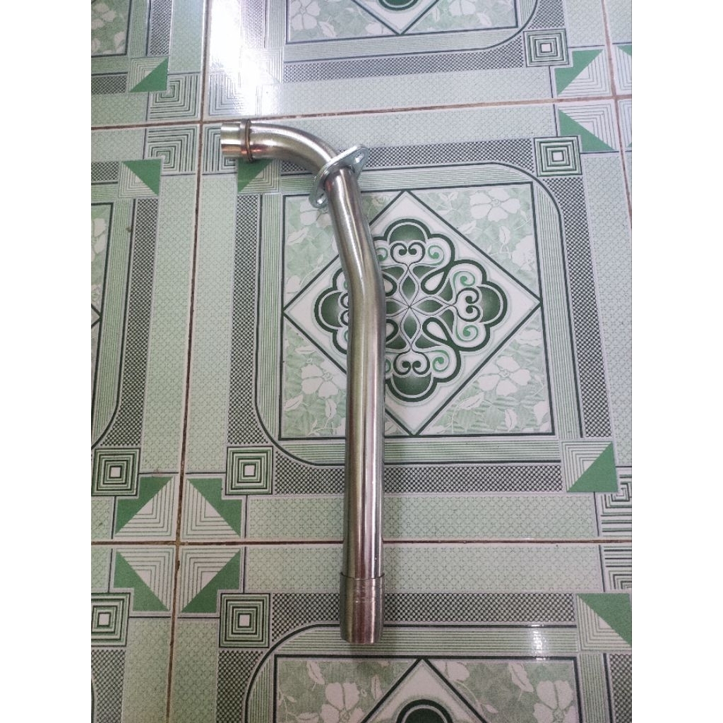 Cổ pô inox 32 cho sirius 110 Jupiter MX tặng kèm khâu nối inox