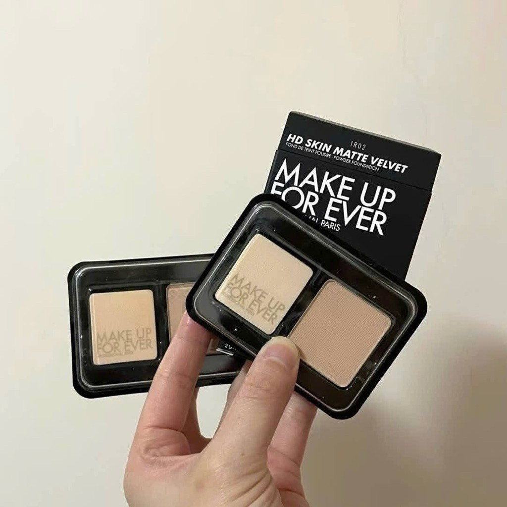 Phấn phủ nén Make Up For Ever HD Skin Matte Velvet 1R02 mini 2gr
