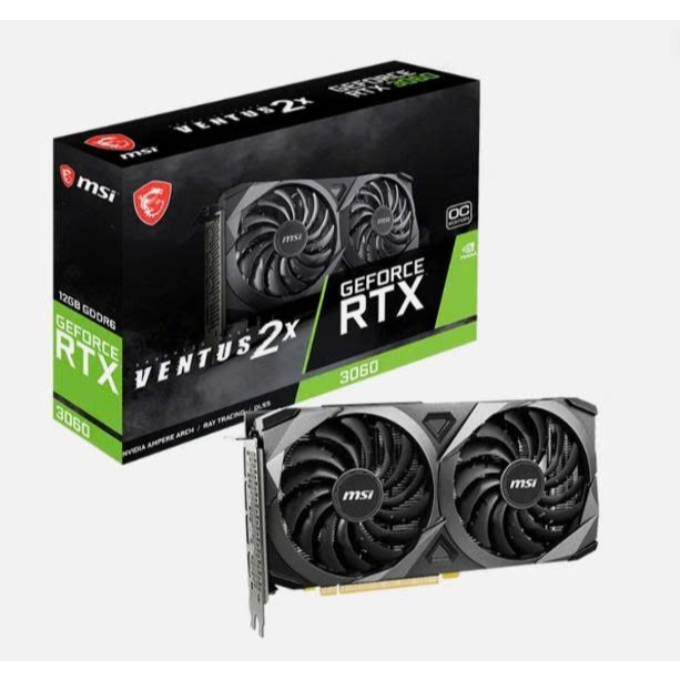 Card màn hình VGA MSI RTX 3060 VENTUS 12GB 2X OC | GDDR6 Gaming | Bảo Hành 7.2028