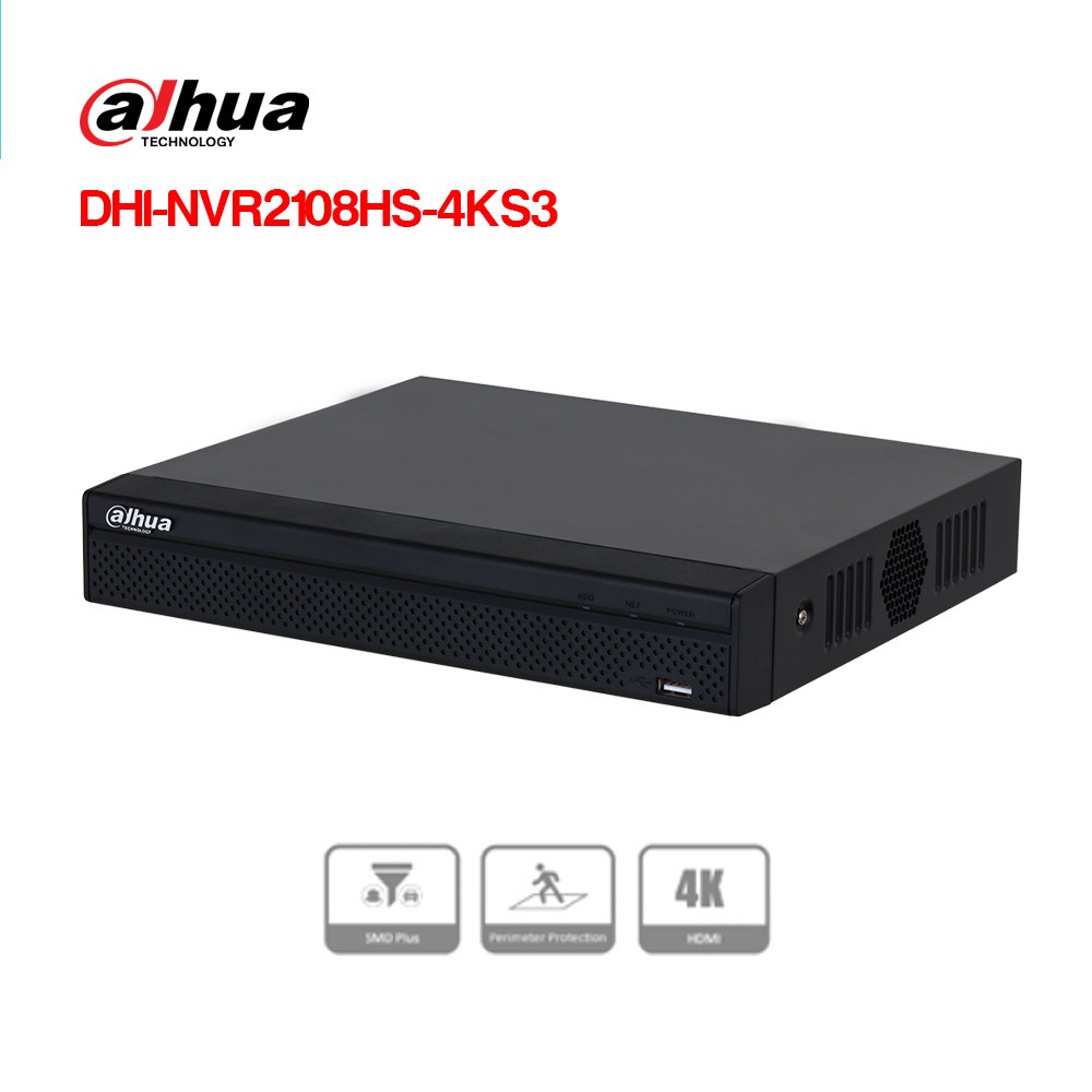Đầu ghi hình 8/16 kênh IP NVR2108HS-4KS3/ NVR2116HS-4KS3, chính hãng