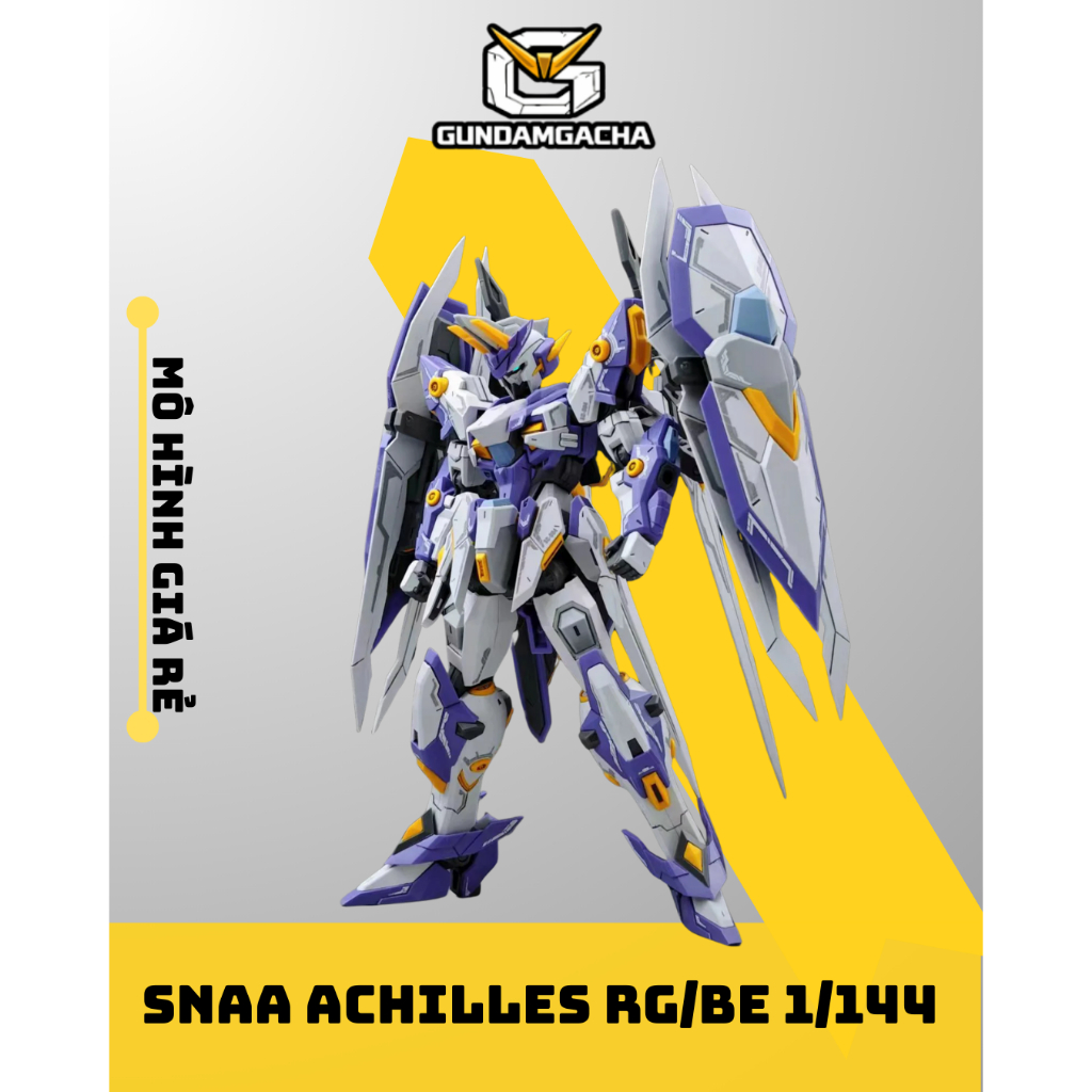 Mô Hình Lắp Ráp SNAA RG/BE 1/144 ACHILLES – Plastic Model Chi Tiết Cao