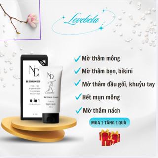 Kem giảm thâm Be Charm Cream giảm thâm body nách mông bẹn đầu gối khuỷu tay nhũ hoa giảm thâm mụn mông