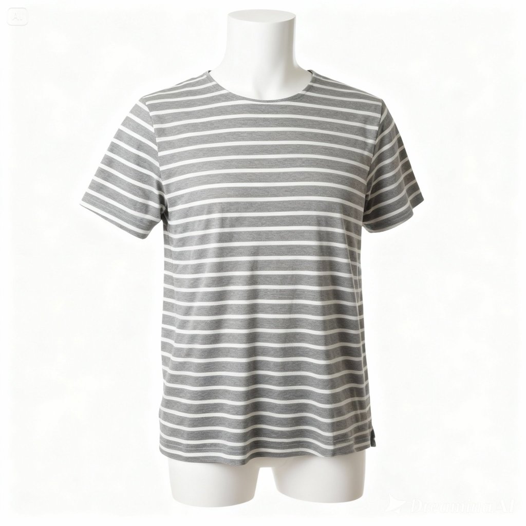 ÁO THUN NAM NAVY STRIPED BOAT NECK TEE - SIZE S