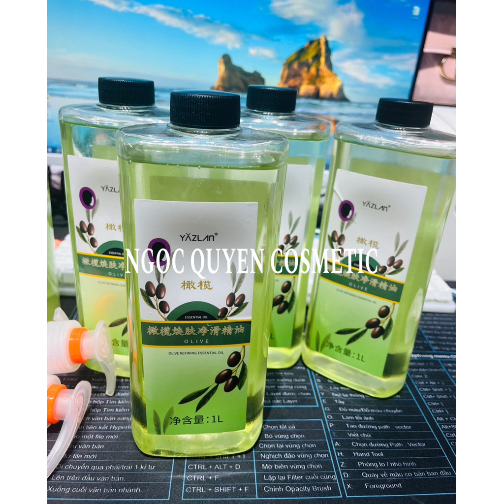 Dầu Massage Olive Oil Chai 1 Lít (Olive Oil)