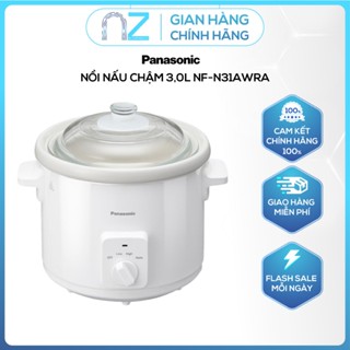 [ Chính Hãng ] Nồi nấu chậm 3,0L Panasonic NF-N31AWRA - Giữ trọn dinh dưỡng và hương vị thơm ngon