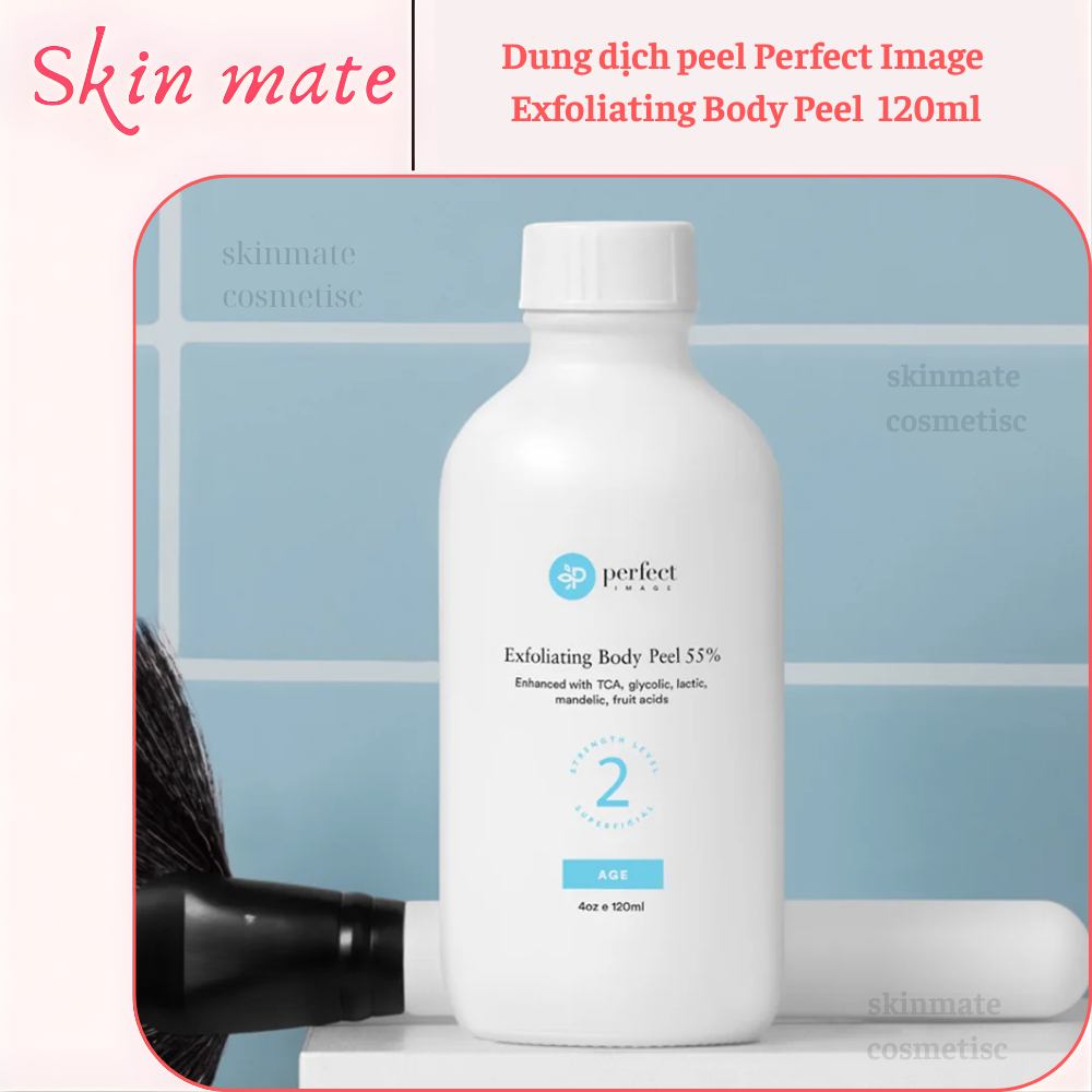 [cty] Dung dịch peel BODY PERFECT IMAGE Exfoliating Peel loại bỏ tế bào chết & làm sáng da 120ML