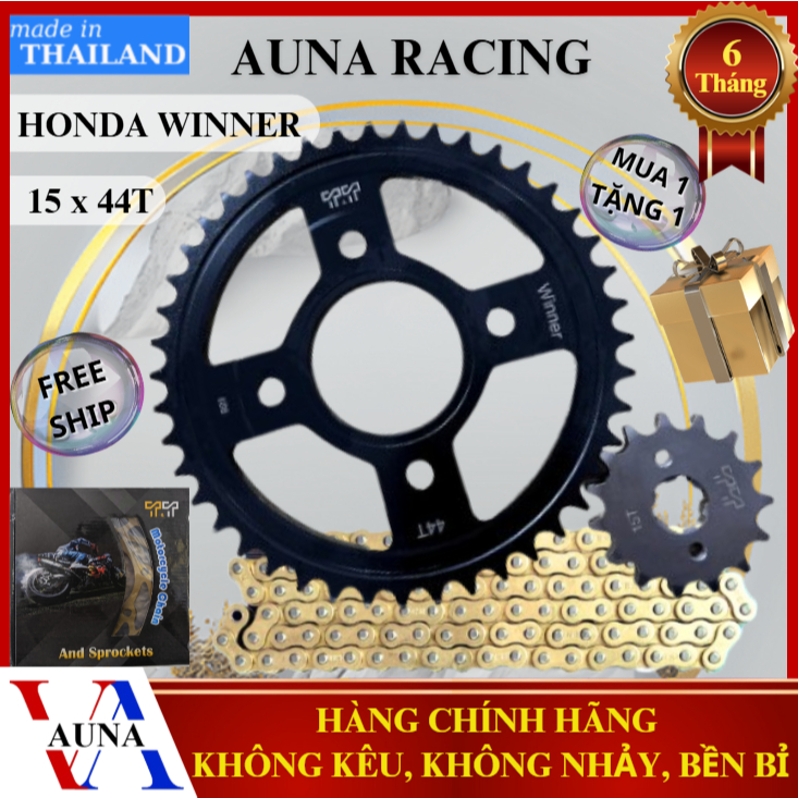 BỘ NSD WINNER, WINNER X, WINNER V, SONIC ZIN 15 x 44 - BỀN BỈ, KHÔNG KÊU, KHÔNG NHẢY, CHÍNH HÃNG