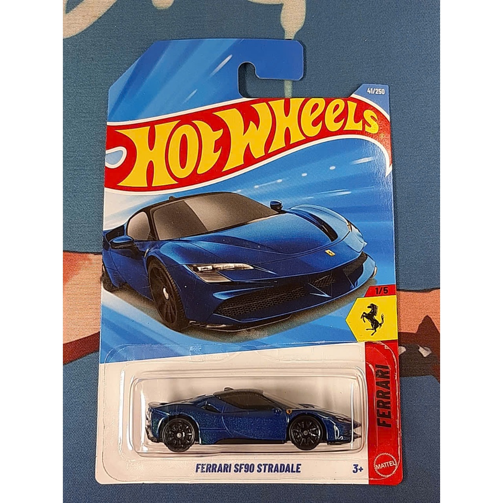 Xe mô hình JJJ12 Hot Wheels Ferrari SF90 Stradale - basic B casee 2026