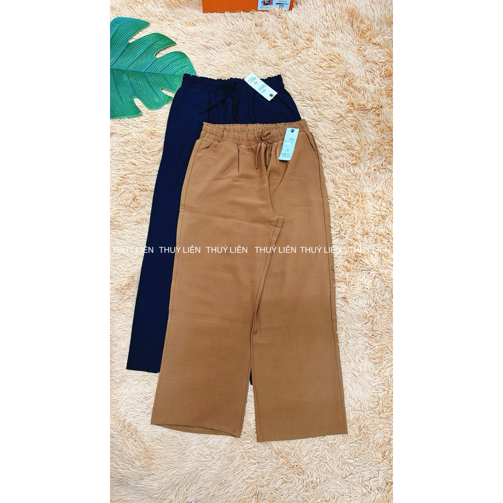 Quần  ống rộng lưng thun cho người lớn dễ mặc dưới 60kg cần thêm thông tin gì nhắn shop