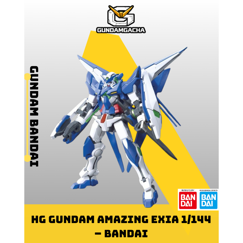 Mô Hình Lắp Ráp HG BF 1/144 Gundam Amazing Exia – Bandai Chính Hãng | Mã 4573102603722