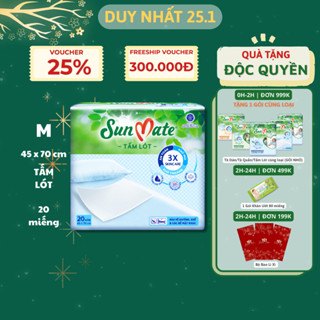 Tấm lót SunMate mới size M (45x70cm)