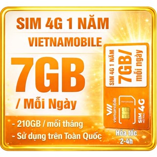 Sim 4G 1 năm VietNamobile gói cước 12shopee, KidWatch, sử dụng toàn quốc - Sim Tường Vy