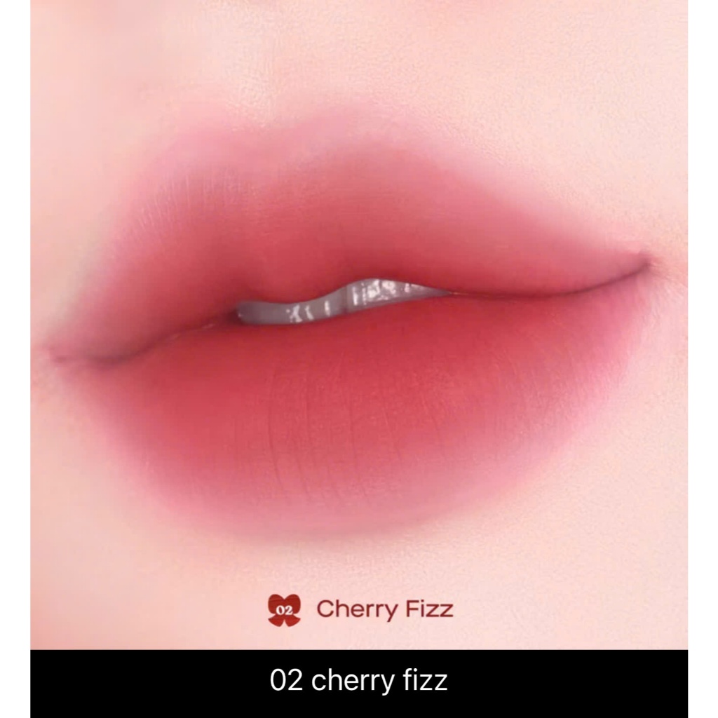 [Pass KOC 99%][Đã Mở Seal] Màu 02 cherry fizz - ￼Son Kem Mịn Lì Thuần Chay GSLAY Sorbet Lip Cream Gi