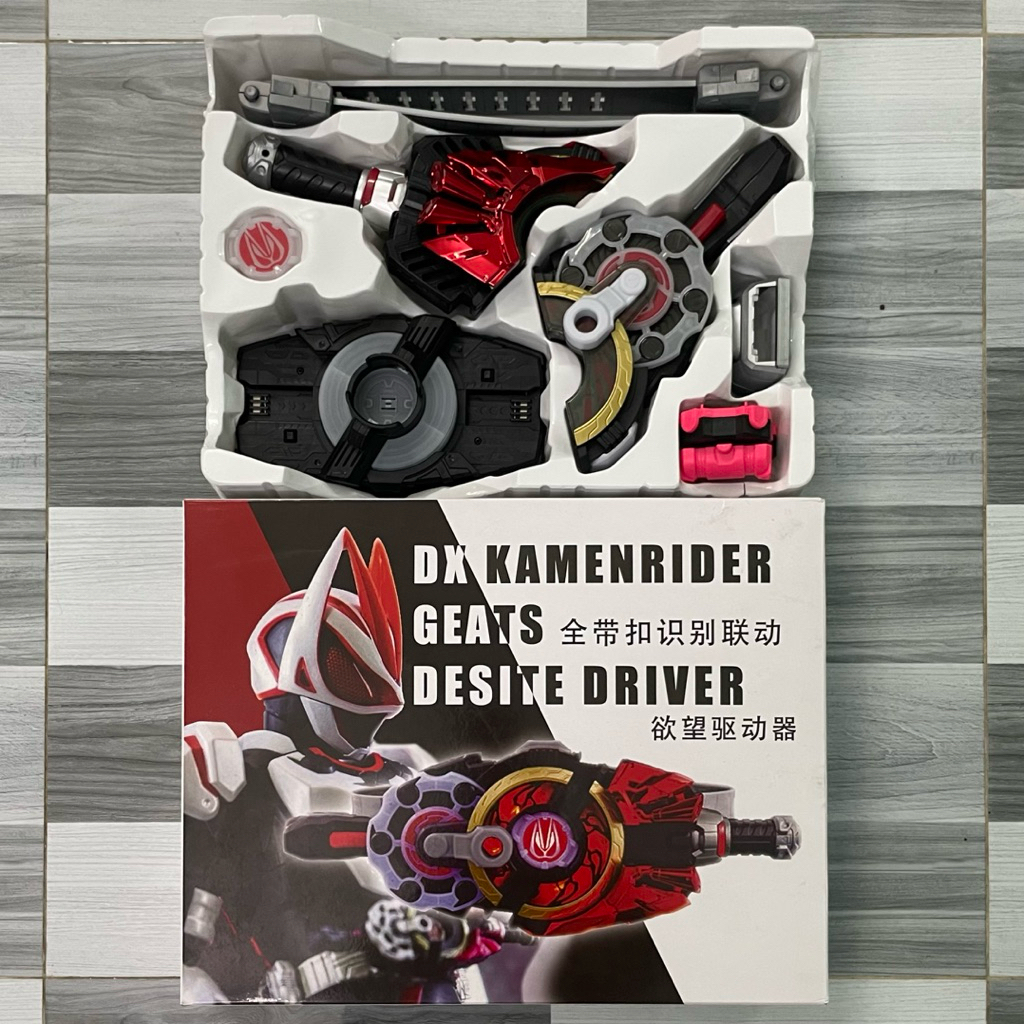 ĐỒ CHƠI DX DESIRE DRIVER 2.0/3.0, BUJIN SWORD/MK9/LASER BUCKLE BOOTLEG, HIỆP SĨ MẶT NẠ CÁO, KAMEN RI