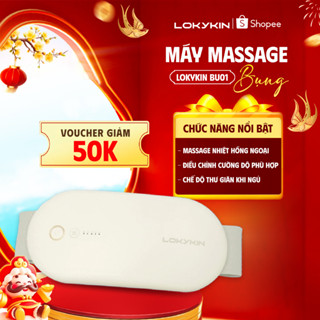 Máy Massage Chườm Bụng LOKYKIN BU01 – Chườm Nóng Hồng Ngoại, Giảm Đau, Dưỡng Da, Gọn Nhẹ Dễ Mang Theo