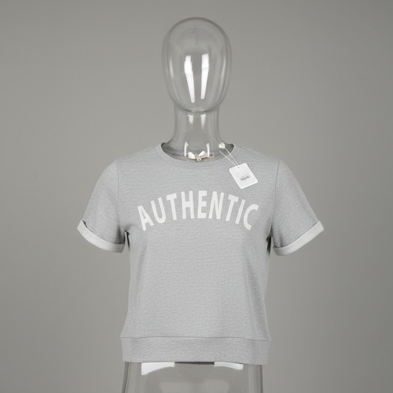 Áo Nỉ Nữ Pink Adobe Authentic Tee - SIZE M-S