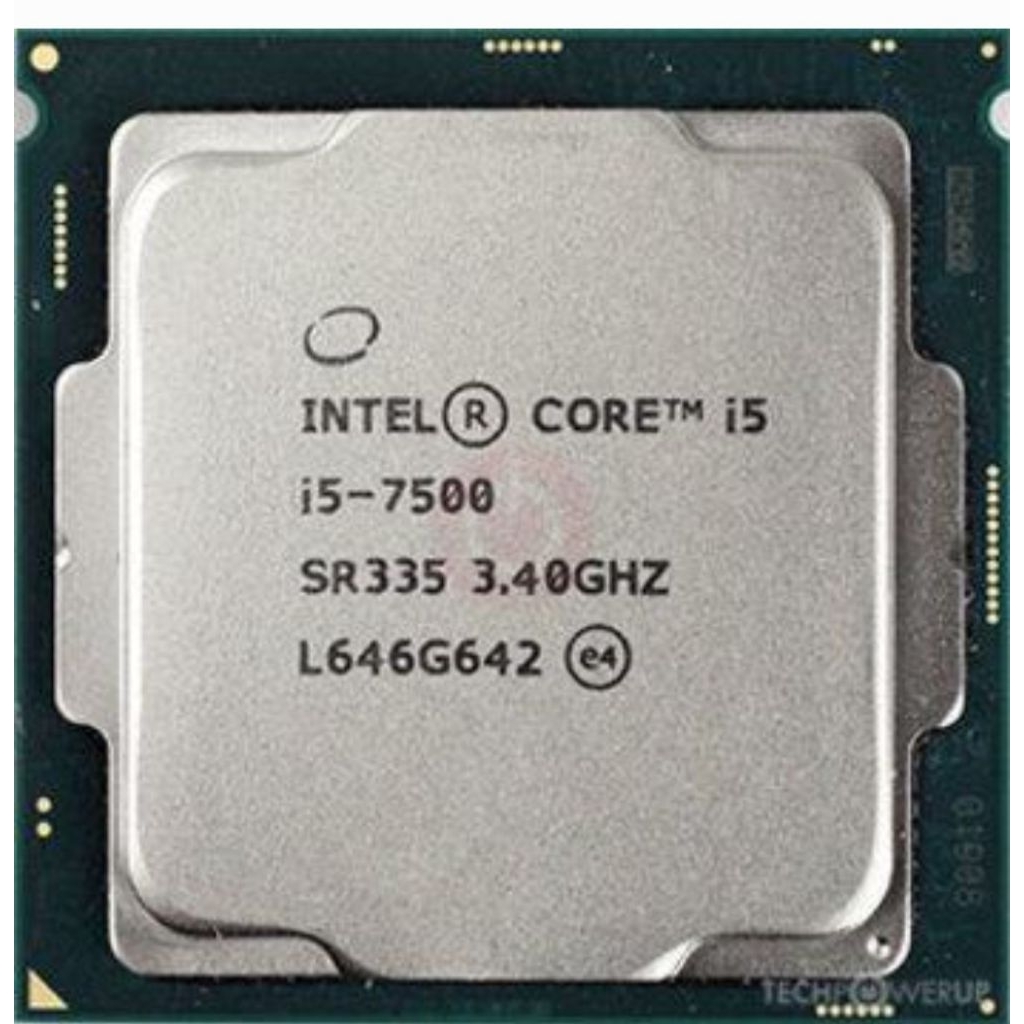 CPU Intel Core i5 7500
