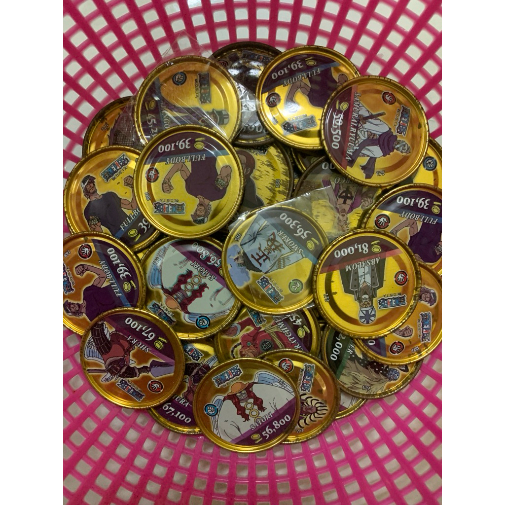 Thẻ Toonies One Piece Vàng