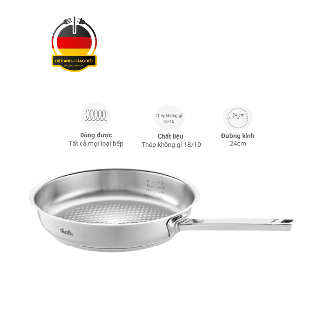 Chảo Fissler Profi Original Collection 24cm nội địa Đức - Diệp Anh hàng Đức
