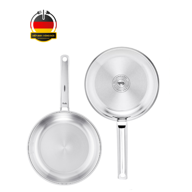 Chảo thép fissler pure 24/28cm nội địa Đức - Diệp Anh hàng Đức