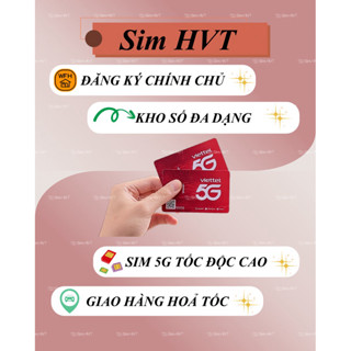 SIM Viettel Nguyên Kit | Kích Hoạt Online trên My Viettel | Đăng ký chính chủ 100%  A