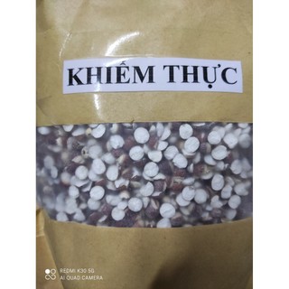 Hạt Khiếm Thực Thượng Hạng Nguyên Cám Nội Địa Trung (hạt nguyên và hạt chẻ đôi) không sấy lưu huỳnh 100g