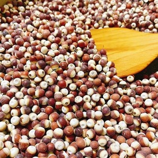 Hạt Khiếm Thực Thượng Hạng Nguyên Cám Nội Địa Trung (hạt nguyên và hạt chẻ đôi) không sấy lưu huỳnh 100g