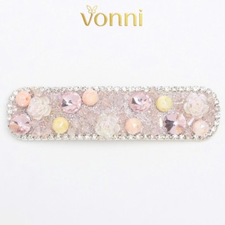 Vonni Kẹp Tóc Mái Trang Trí Hoa Nhẹ Nhàng – Phụ Kiện Tóc Nữ