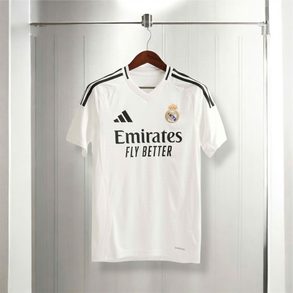 Áo jersey Real Madrid Trắng bản Fan 24 25 FreshKicksVN store