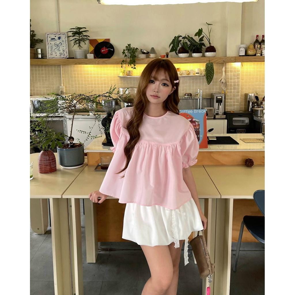 Jelly.stu - Candy Top - Áo babydoll dáng xoè