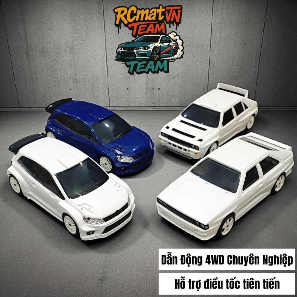 Xe điều khiển Mini Drift 2025 RX7 LD2804 LD2803 1/28 có điều tốc và servo