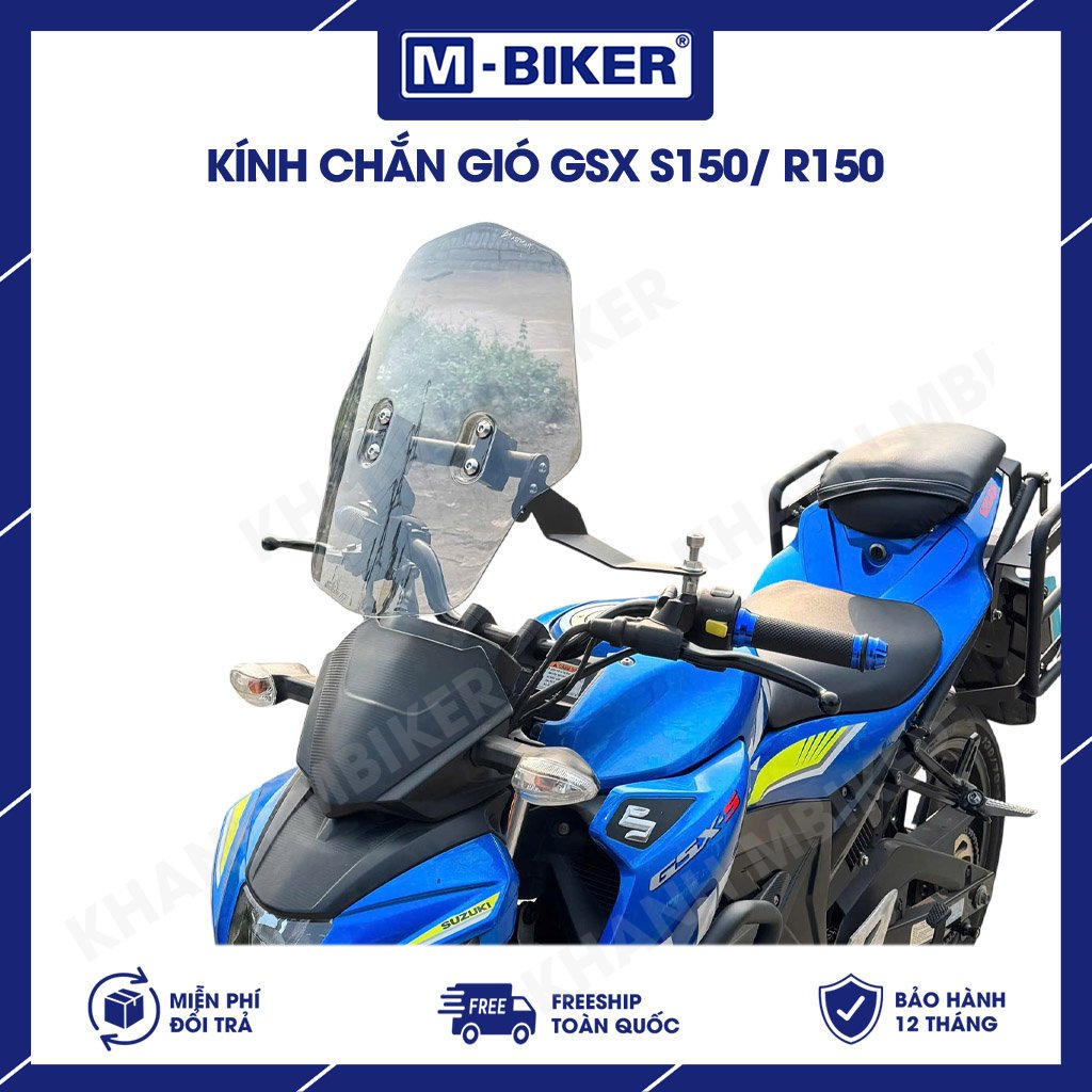Kính Chắn Gió GSX S150 - GSX BANDIT Kính chắn gió GSX, chắn gió trước GSX S150, phụ kiện xe máy