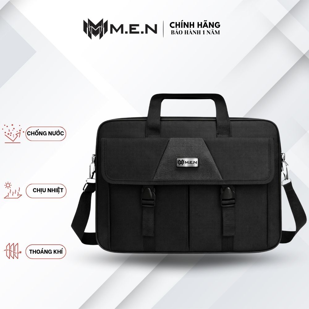 Cặp văn phòng laptop đeo chéo sang trọng Case trung tâm- 4 kiểu góc tròn [CHÍNH HÃNG]