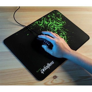 Miếng lót chuột Razer 20x25cm, bàn di chuột máy tính khâu viền phù hợp cho văn phòng, gaming