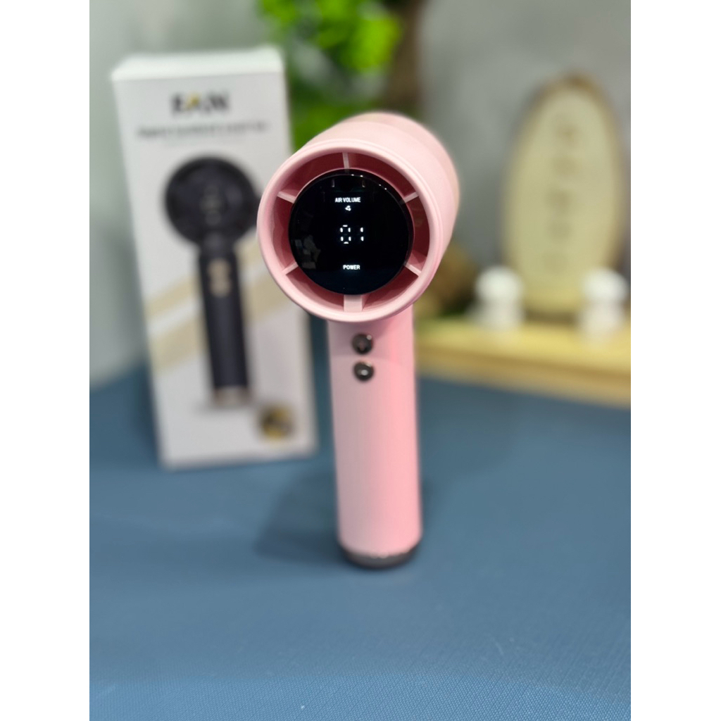 Quạt Cầm Tay Mini Pin 4000mah, Quạt Tích Điện Cầm Tay 100 Cấp Độ