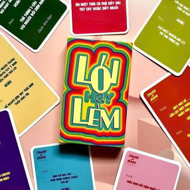 Bộ Bài Lói Hay Lèm 60 Lá Truth Or Dare Việt Hoá Thách Hay Thật Cho Nhóm Bạn