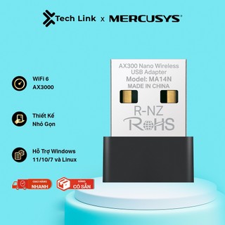 USB Wi-Fi Nano AX300 Mercusys MA14N – Kết Nối Wi-Fi Tốc Độ Cao Trong Tầm Tay