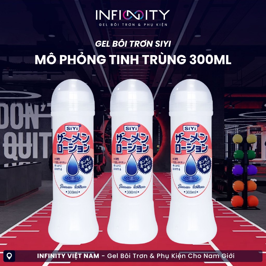 [Che Tên] Gel Bôi Trơn Mô Phỏng Tinh Trùng SIYI 300ml