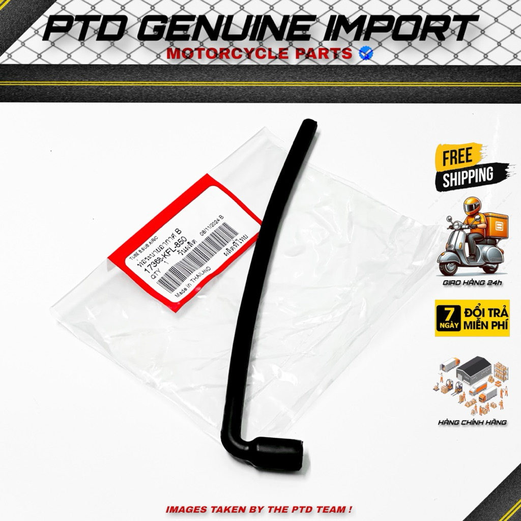 ỐNG HƠI XÁ XỊ HONDA WAVE THÁI 110, HÀNG CHÍNH HÃNG HONDA THAILAND