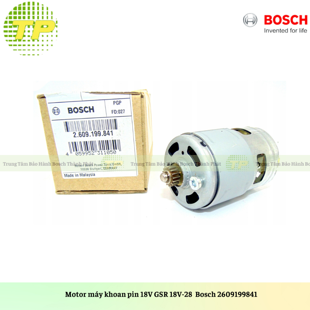 Motor máy khoan pin Bosch 18V GSR 18V-28 (2609199841)