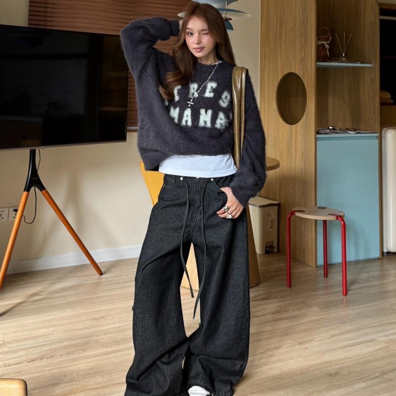 ALL JEANS LOOSE PLEAT - Quần jeans ống rộng Whose tổng hợp | BigBuy360 - bigbuy360.vn