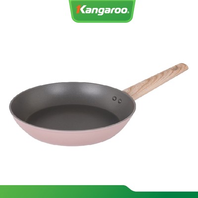 Chảo nhôm chống dính Kangaroo KGFAHK hồng 18-20-22cm