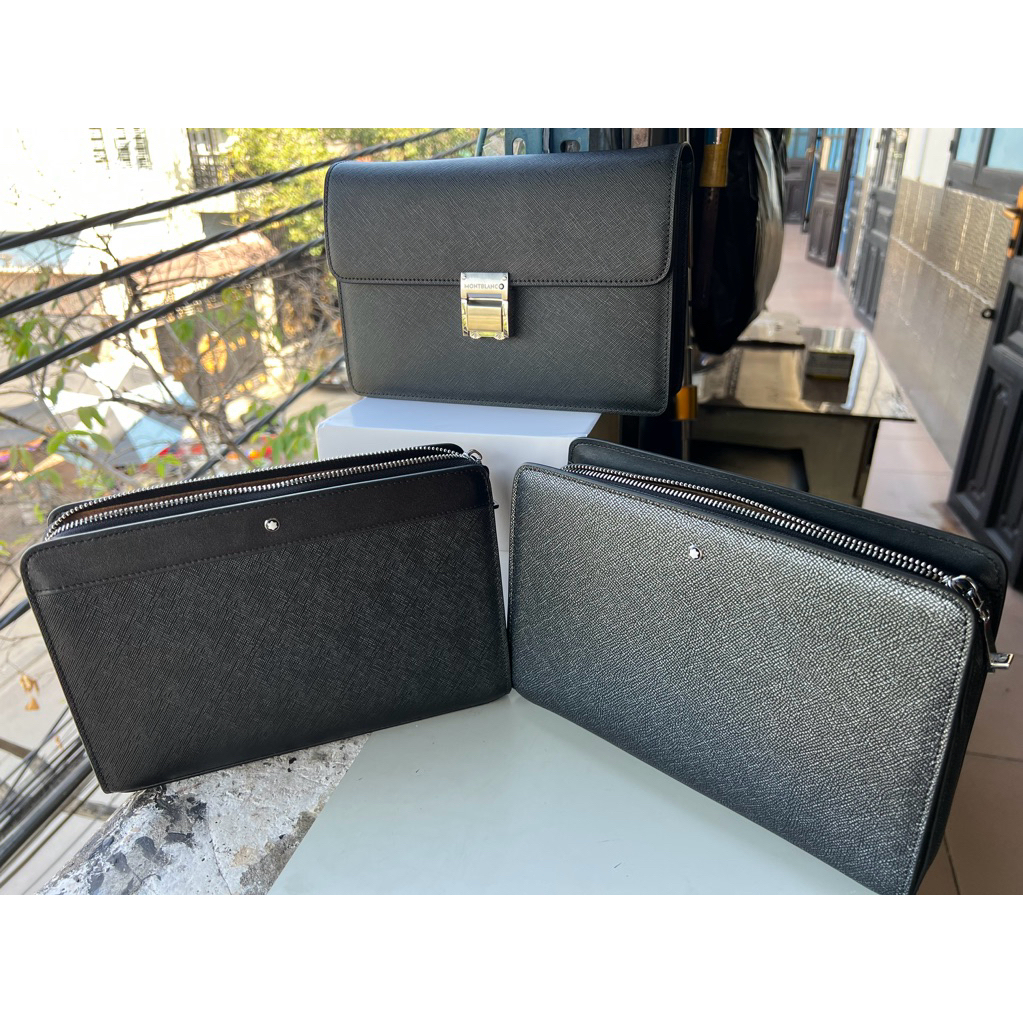 Clutch cầm tay MB da thật 04 (có khóa số)