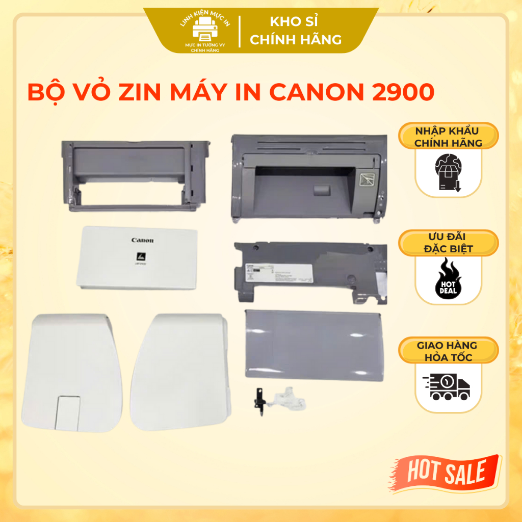 Bộ vỏ máy in CANON 2900 hàng chính hãng mới zin 100% dễ dàng thay thế linh kiện, tối ưu chi phí thông minh