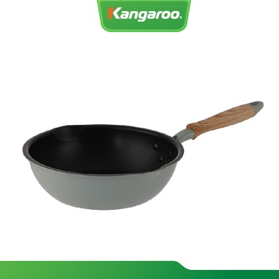 Chảo xào nhôm chống dính Kangaroo KGWAKS Xanh ngọc Korean Star Series 20-24-26-30cm