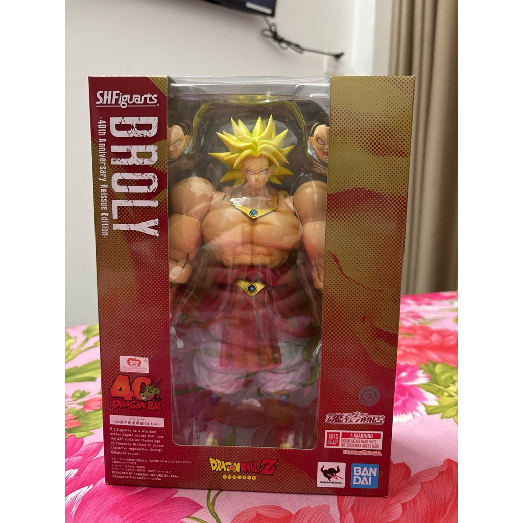 S.H.Figuarts Broly – 40th Anniversary Reissue Edition – Dragon Ball – Action Figure – Chính Hãng Ban