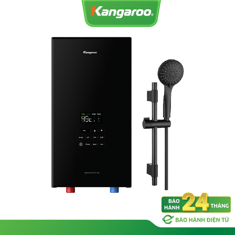 [LẮP ĐẶT 0Đ NỘI THÀNH HN & HCM] Máy nước nóng trực tiếp Kangaroo KGWD45P1