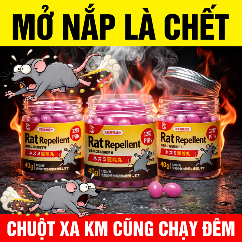 🐭 NHÀ BẠN KHÔNG CÒN CHUỘT 10 NĂM LIÊN 🐭 sáp đuổi chuột  gel đuổi chuột