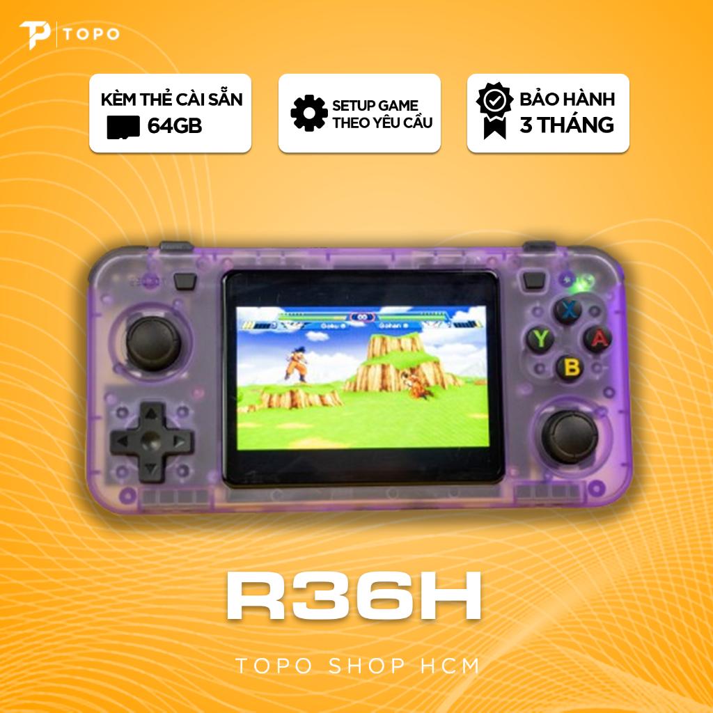 Máy chơi game R36H - Cài sẵn ArkOS mới nhất + game Port + game hay chọn lọc