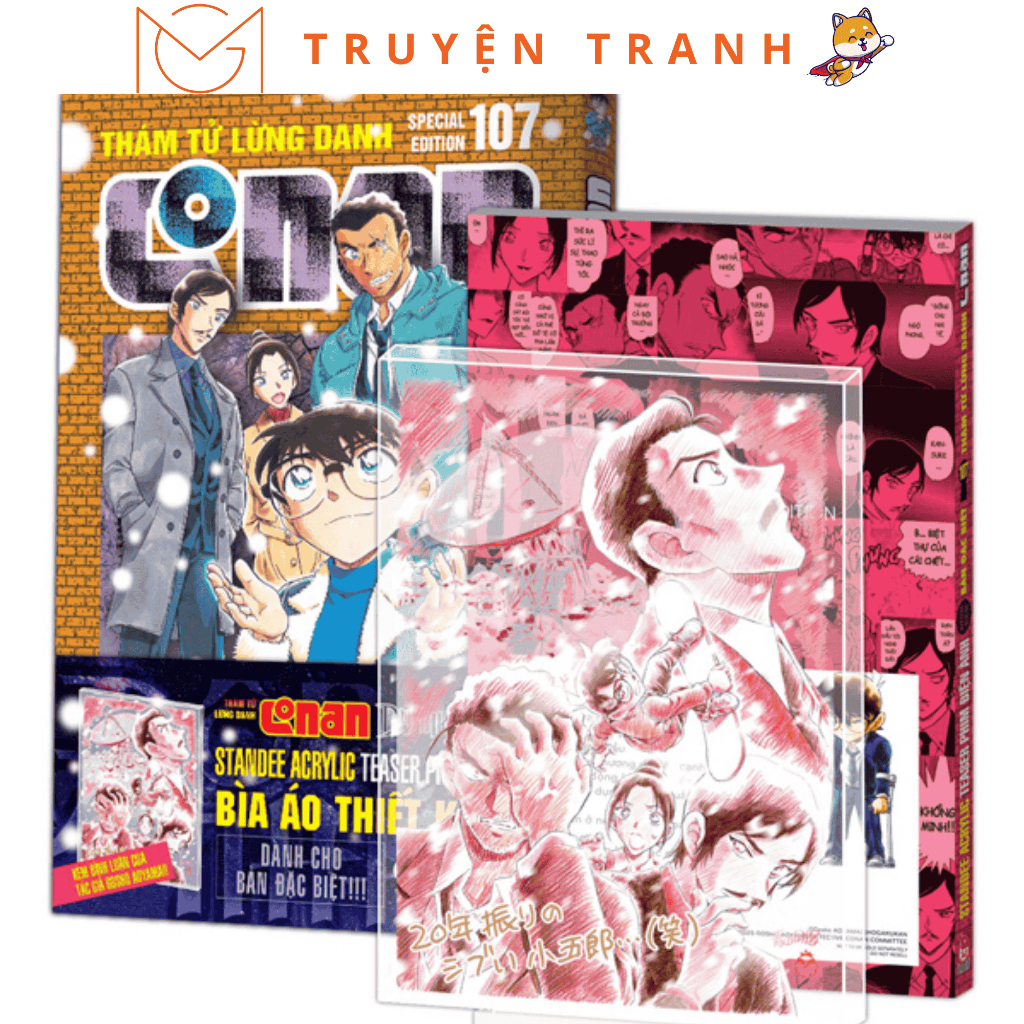 Truyện - Conan Thám Tử Lừng Danh Tập 107 - NXB Kim Đồng
